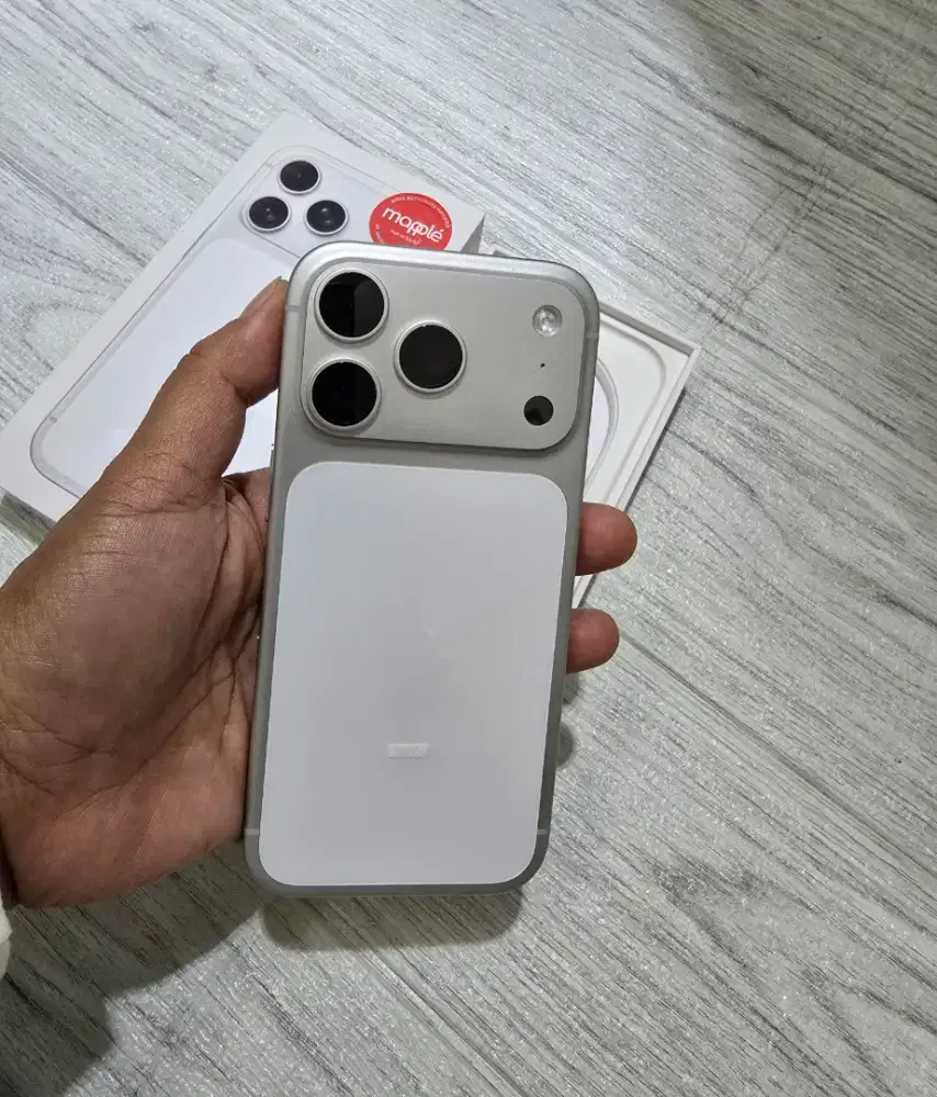 IPHONE 17 PRO 256GB SILVER IBOX FULLSET