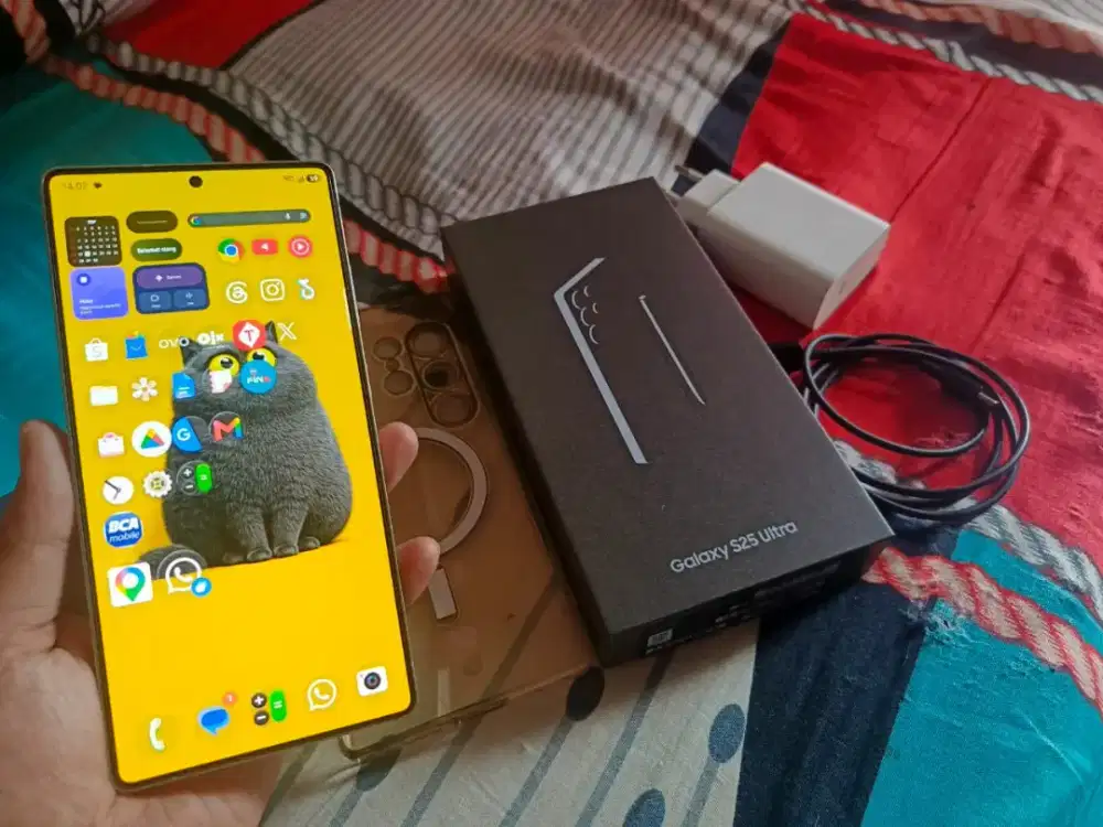 Samsung S25 Ultra 12/256 Beli 25 Juni 26,ada bukti pebelian di blibli