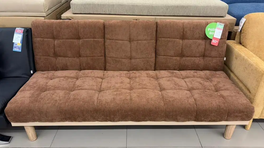 Sofa Bed Minimalis || Sofa bed + cup holder