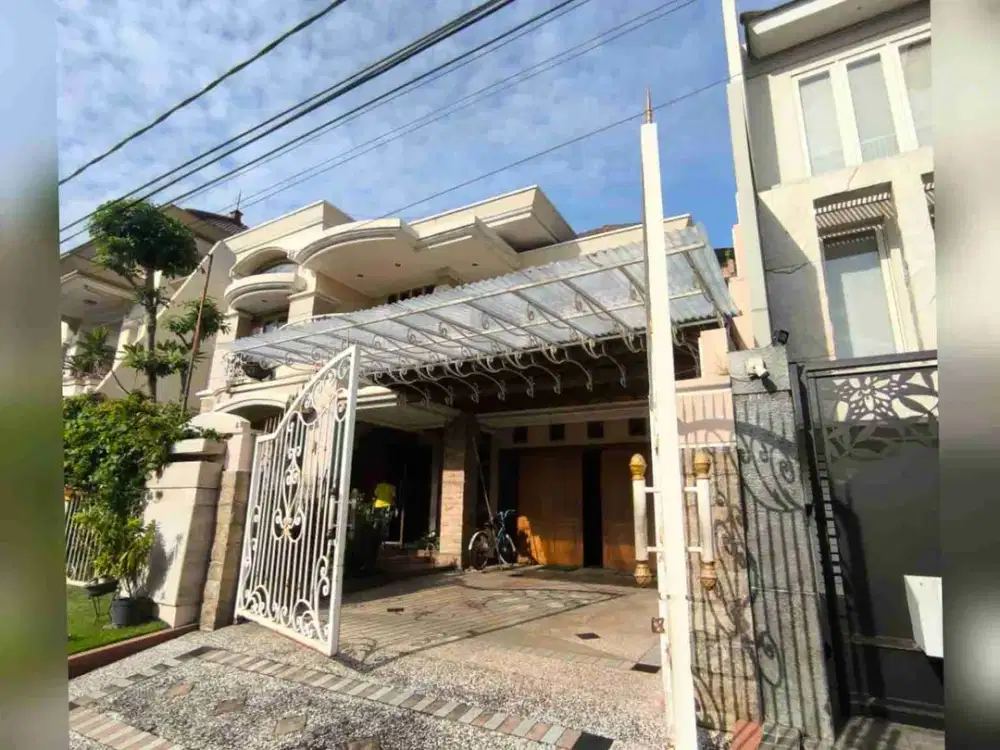 Dijual Rumah Full Marmer Araya Galaxy Bumi Permai Surabaya Timur