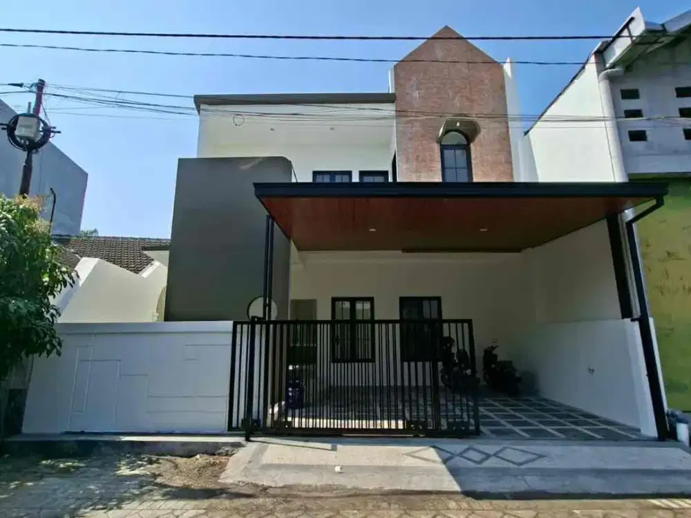 Rumah Mewah 2 Lantai Siap Huni Sawojajar Kota Malang