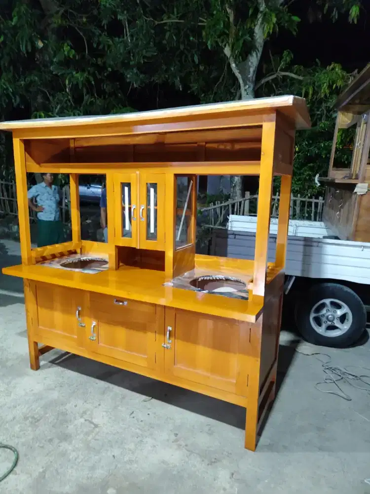Promo Gerobak Mie Ayam jg Melayani Pesanan Grobak Bakso Bubur Sate dlL