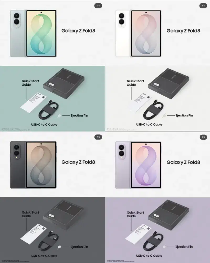 SAMSUNG GALXY Z FOLD 8 12/512 DAPATKAN PROMO BENEFIT UPTO 2,6JT