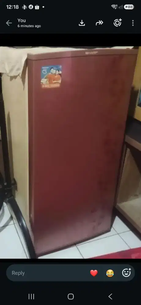 Kulkas Sharp 1 pintu