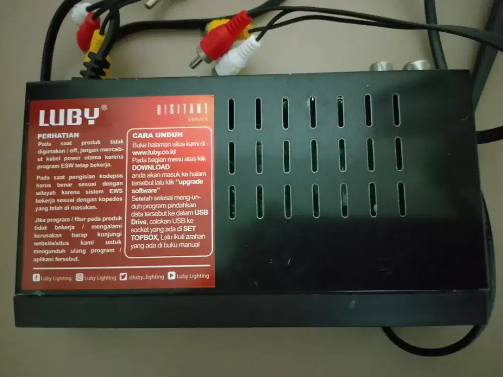 DIJUAL CEPAT LUBY T2-02 ( TV DIGITAL )