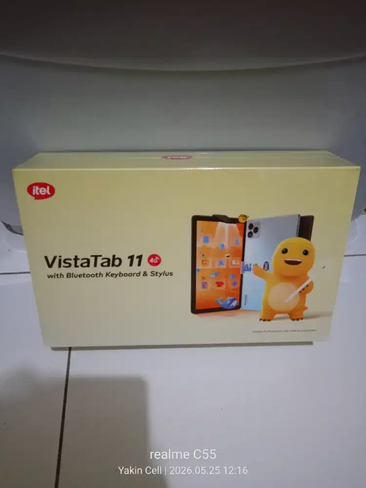 Itel VistaTab 11 4/128 GB LTE 10 Inch Free Keyboard+Pen Garansi Resmi