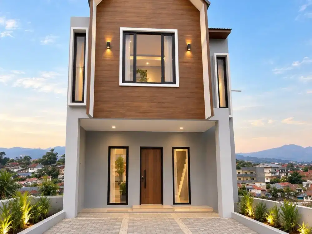 Villa Tropis Dago 3 – Hunian 3 Lantai dengan Private Hot Pool