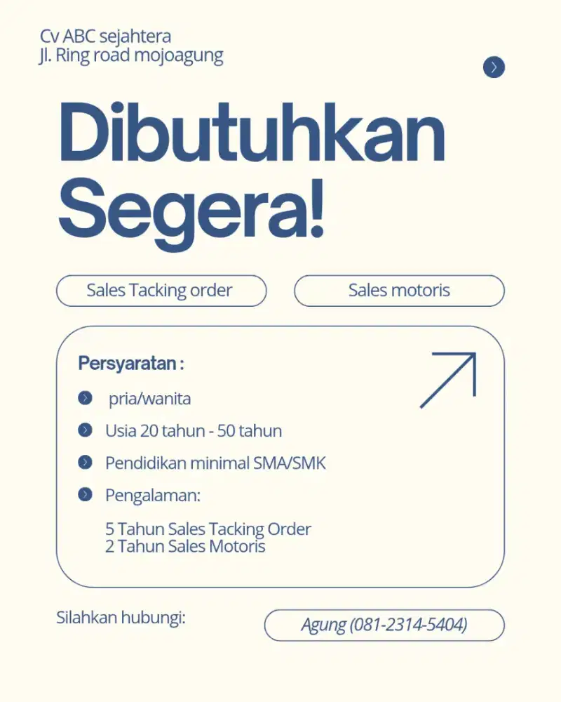 Lowongan Pekerjaan