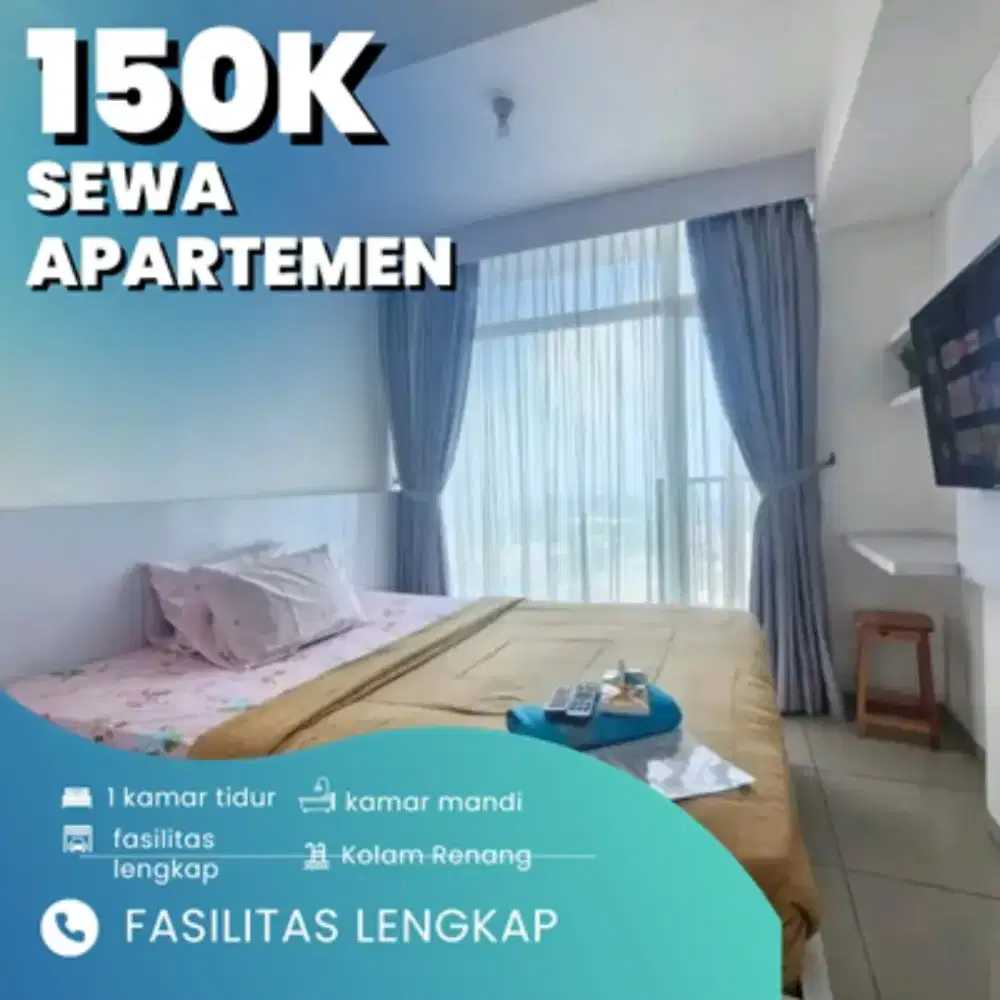 SEWA APARTEMEN HARIAN/TRANSIT TANGERANG TREEPARK CITY CIKOKOL TERMURAH