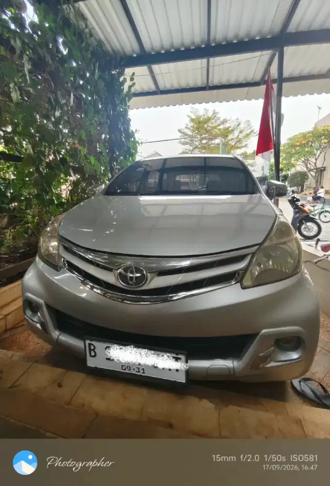 Unit Langkaa Toyota Avanza 2012