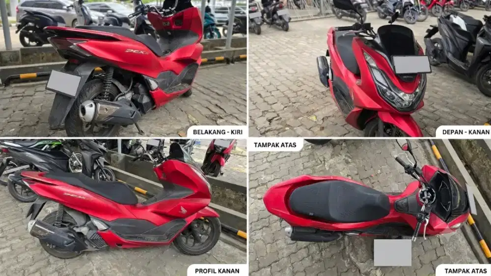 PCX 160 2021 pakaian pribadi