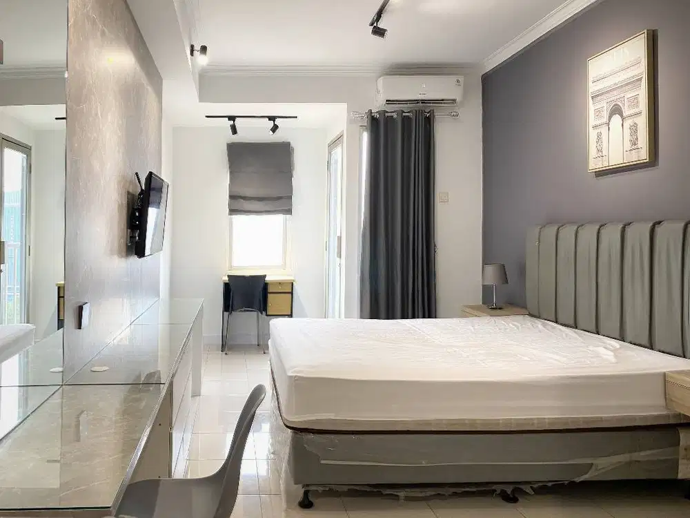 FRESH RENOV disewakan apartemen Great Western Resort Serpong studio
