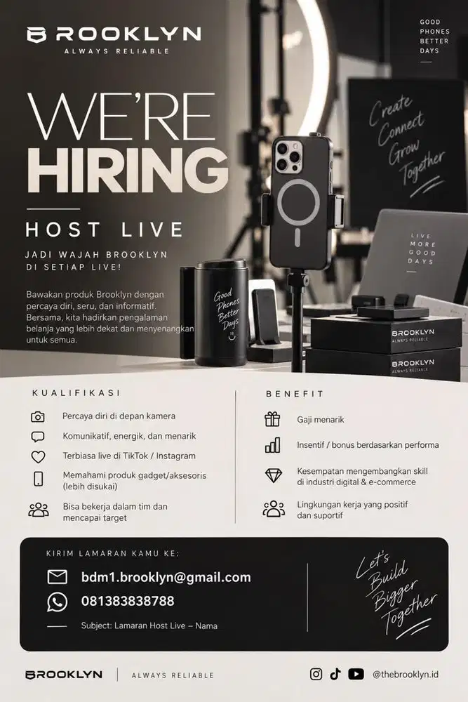 Host Live Full Time