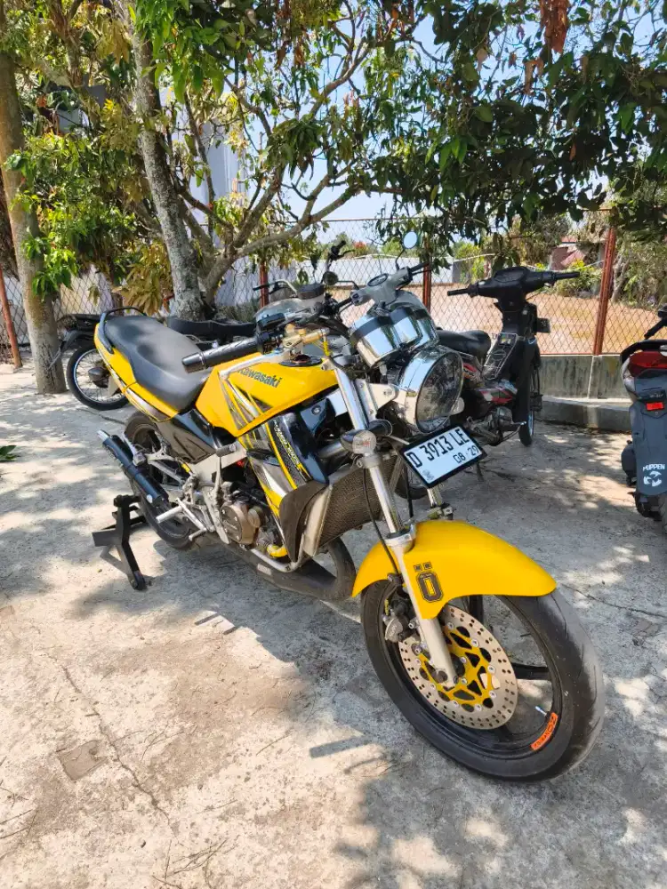 Ninja R Upgrade Ss Kuning asli tembus STNK BPKB