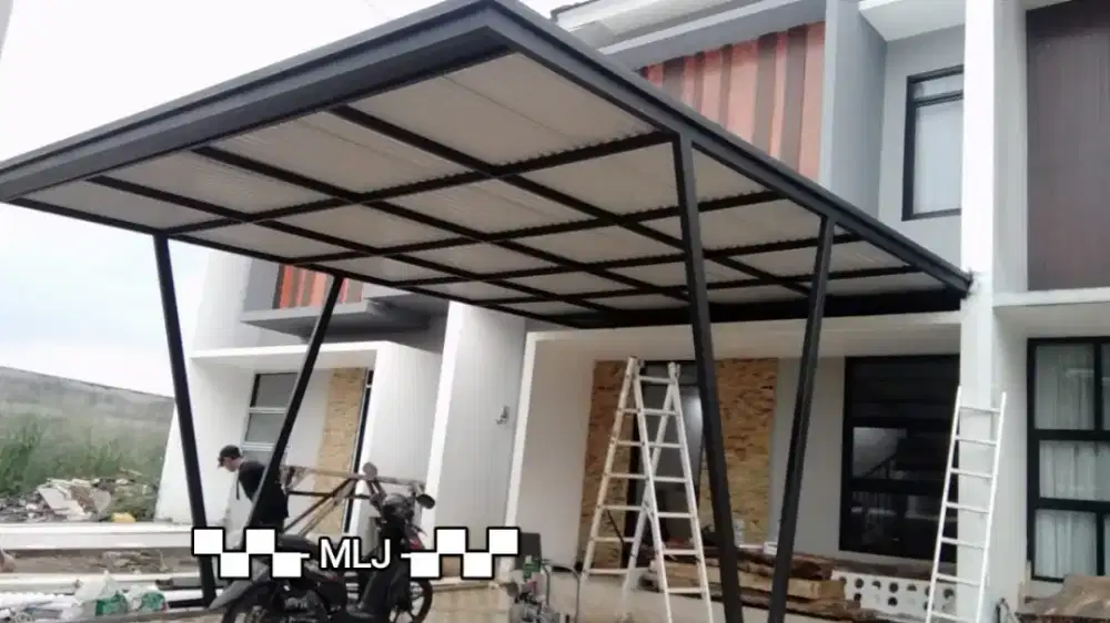 KANOPI CANOPY, TRALIS, KITCHEN SET, RAILING, TANGGA, PAGAR, ATAP BAJA
