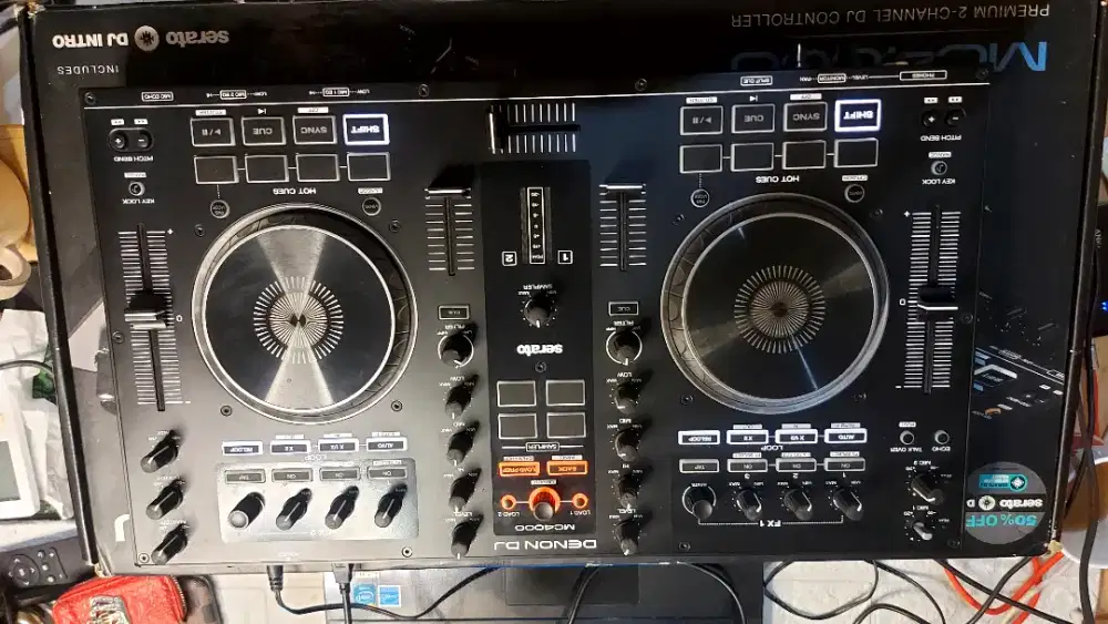 Jual DDJ DENON MC4000 normal cek sepuasnya