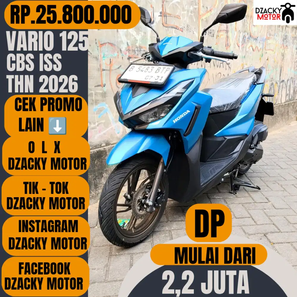 VARIO 125 CBS ISS 2026 SECOND LIKE' NEW