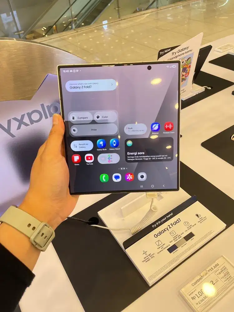 SAMSUNG GALAXY ZFOLD 7 PROMO CASHBACK UP TO 7JT (BISA CICILAN)