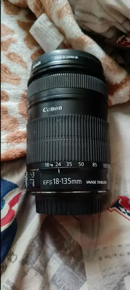 Dijual Lensa Canon 18-135mm siap pakai.