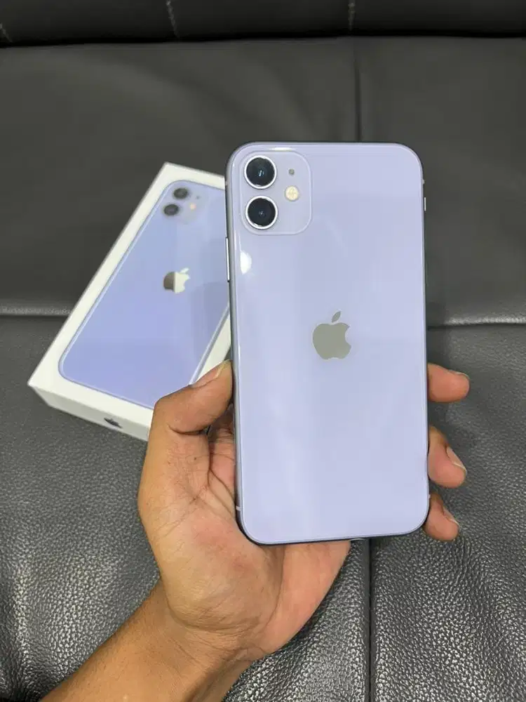 Iphone 11 basic 64gb all operator fullset mulus no minus