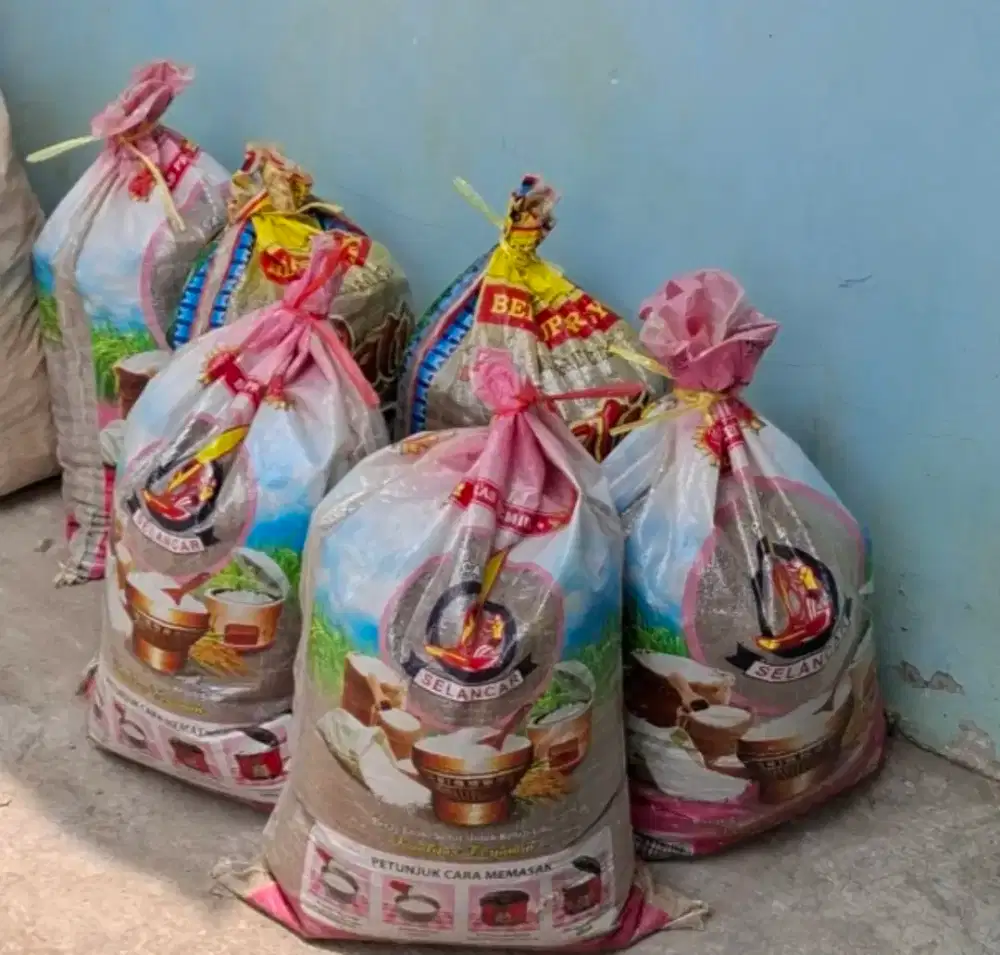 Sisa pasir tidak terpakai