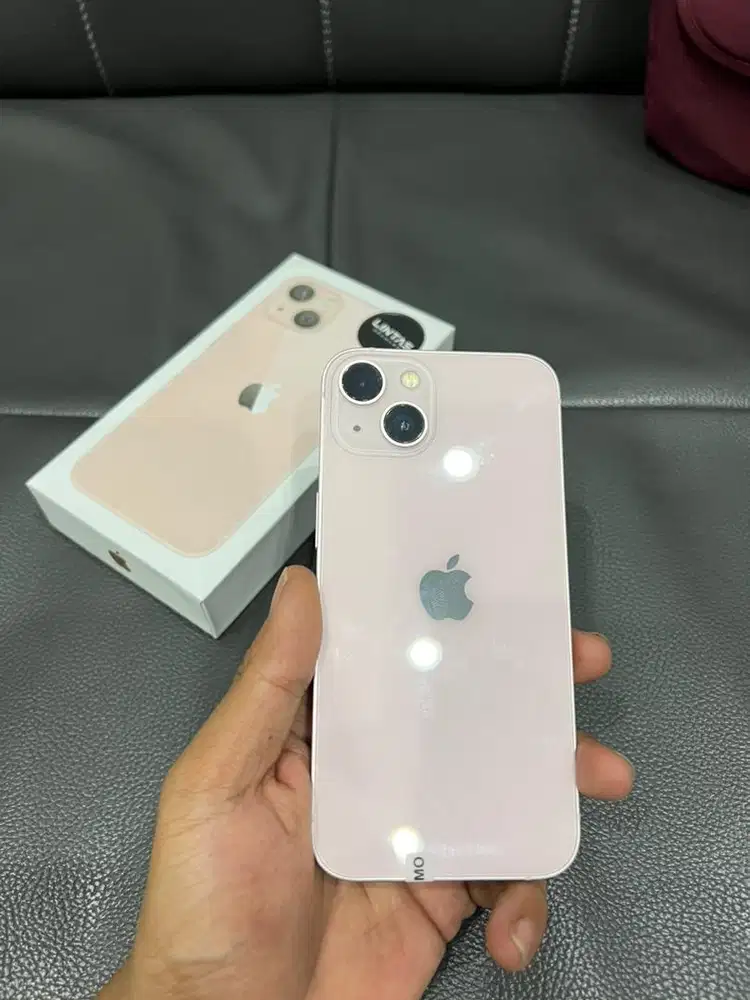 iphone 13 basic 128gb all operator pink fullset mulus no minus