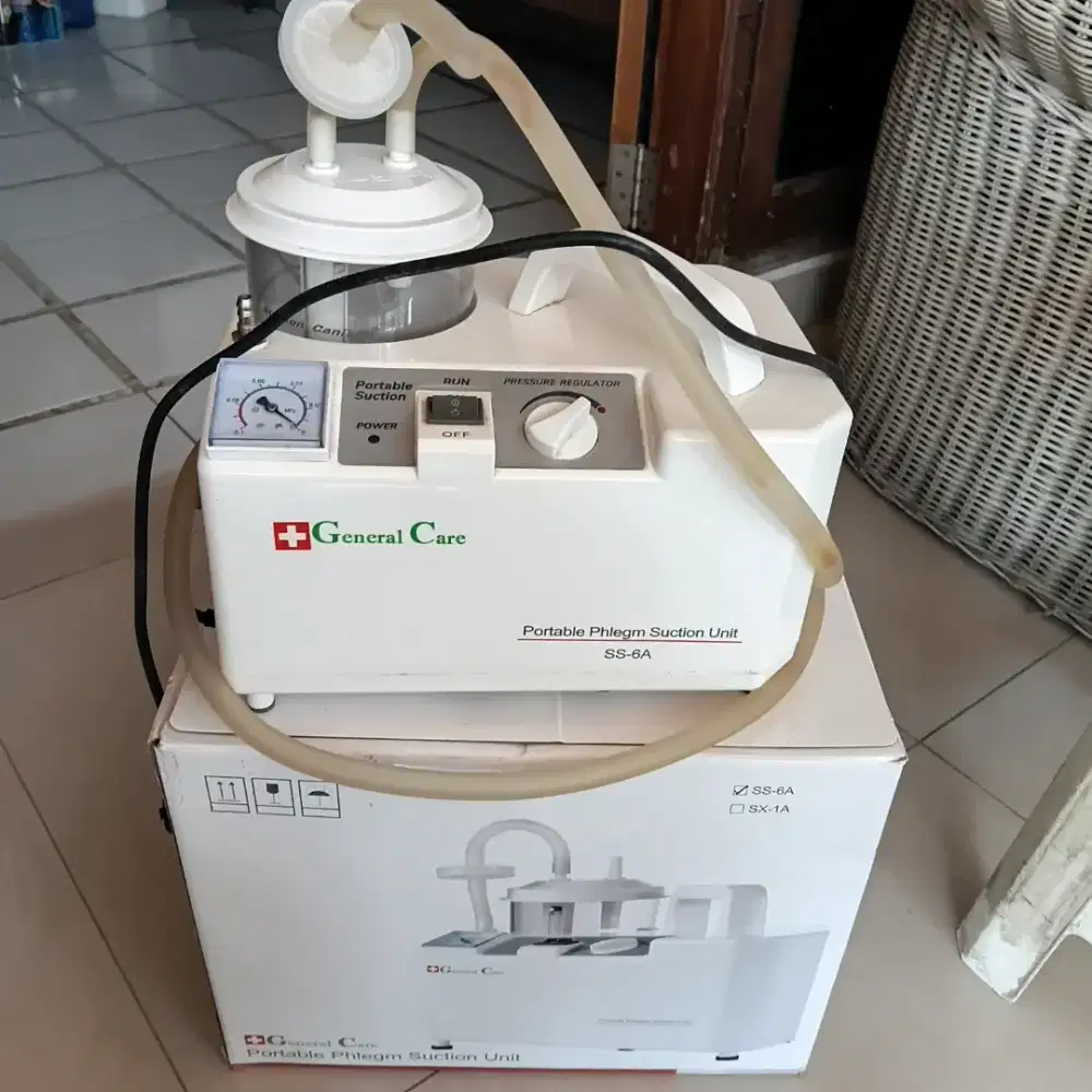 Alat Medis Portable Phlegm Suction Unit