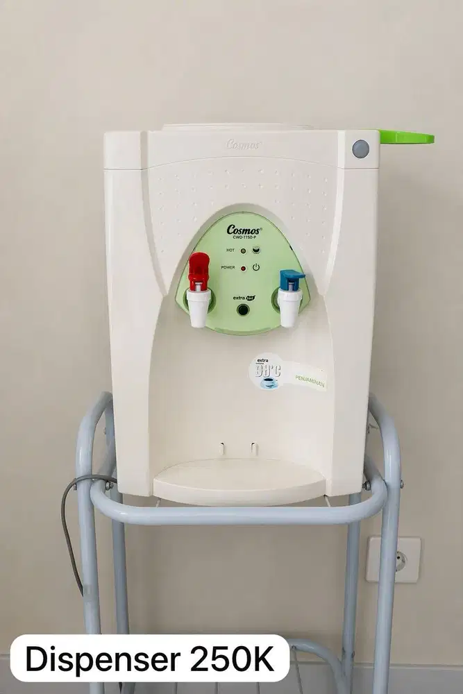 Dispenser Bekas Merk COSMOS CWD-1150-P + STAND BESI