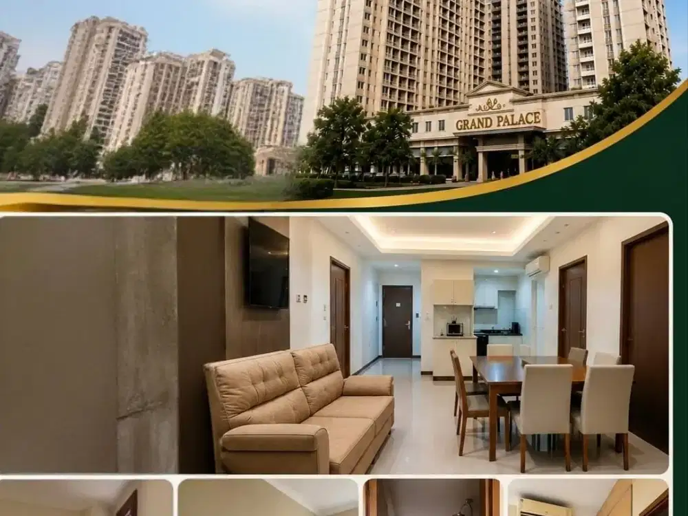 Apartemen Grand Palace Kemayoran Tower Dario Lantai 10 uk. 75m Furnish