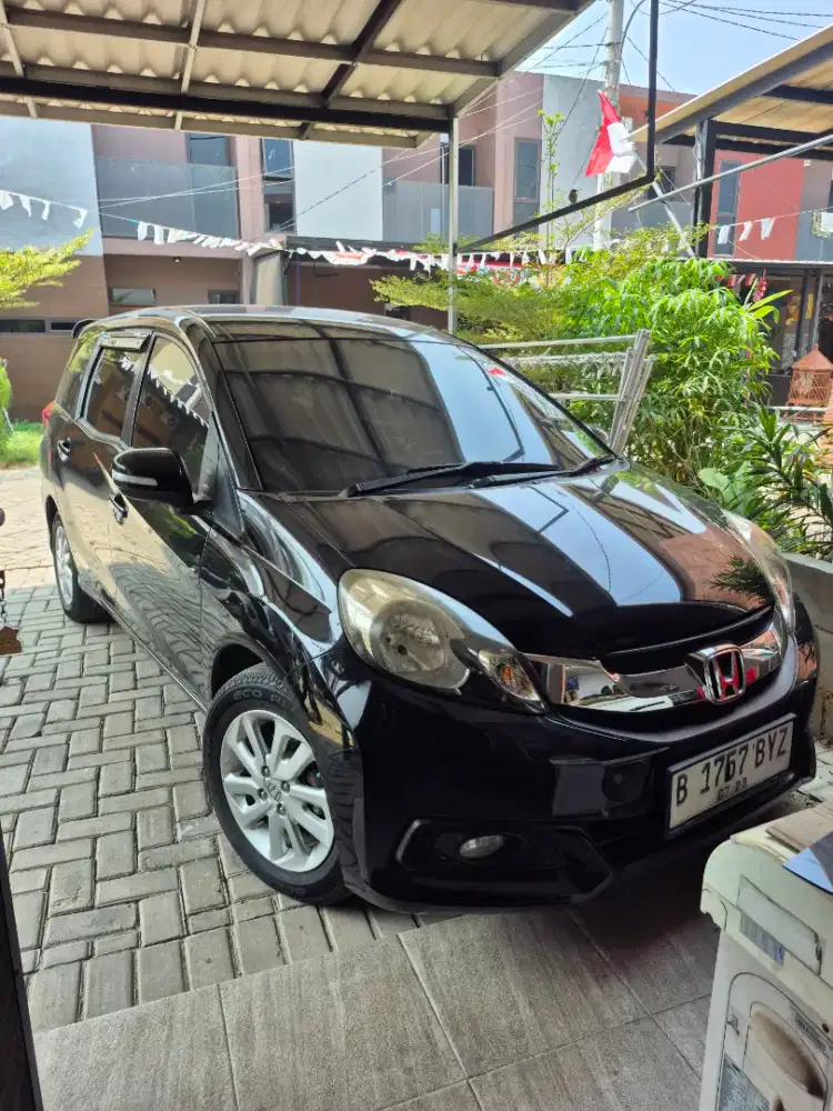 Honda Mobilio E CVT 2014 Matic Low KM Only 70rban Asli Siap Pake No PR