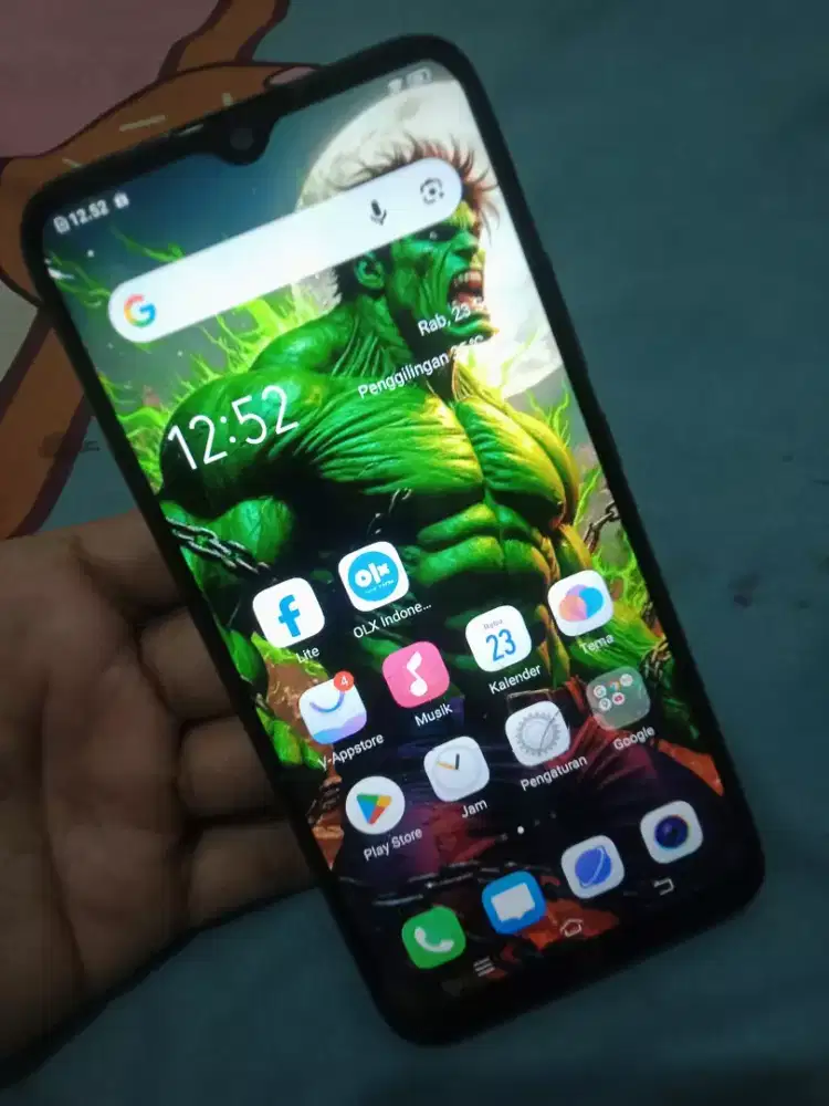 Hp Vivo y12 ram 3/32