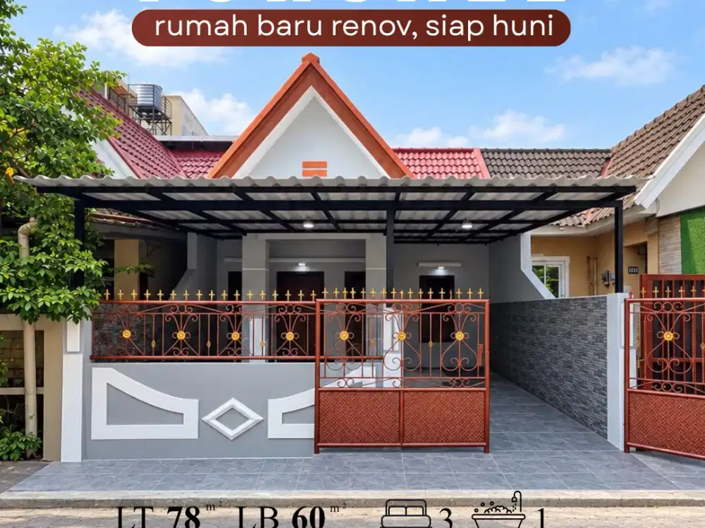 Renovated Home @ Medang Lestari Siap Huni