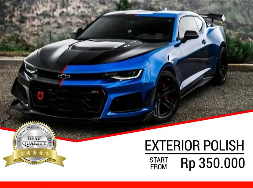 SALON MOBIL PANGGILAN / POLES MOBIL  & NANO COATING MURAH (TERBAIK)