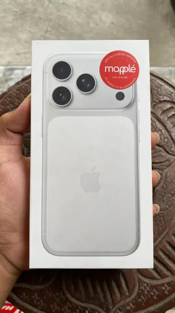 iPhone 17 Pro 256GB (Silver) Open Segel Atas, Belum Diaktivasi