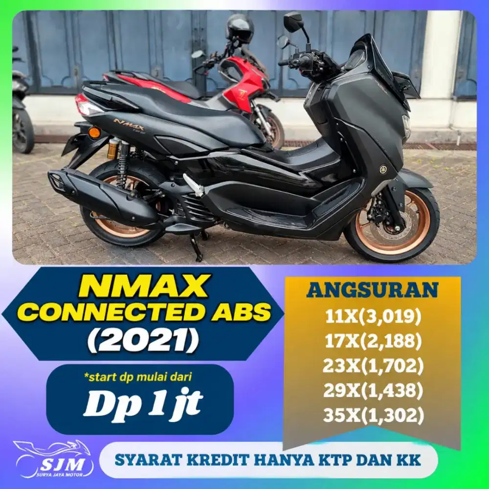 YAMAHA NMAX CONNECTED ABS 2021 PAJAK PANJANG