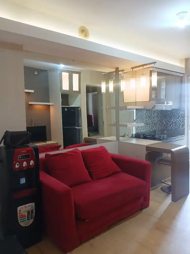Disewakan 2 BR FF Lantai Rendah Pertiga Bulan Apartemen Bassura City