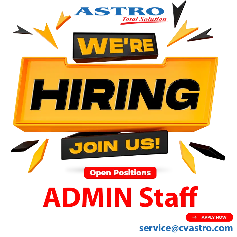 Dicari Staff Admin - Segera!