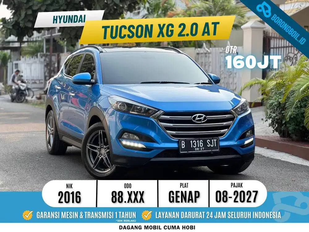 HYUNDAI TUCSON XG 2.0 PANORAMIC 2016 LOW KM ISTIMEWA SIAP PAKAI