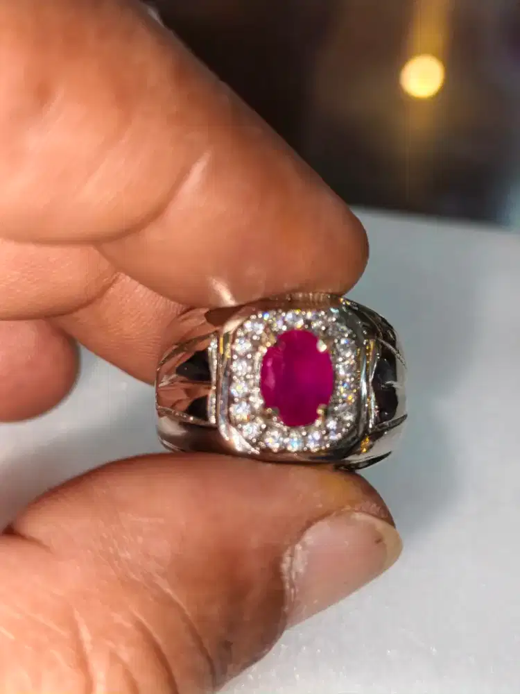 Natural Ruby Birma cutting plus memo