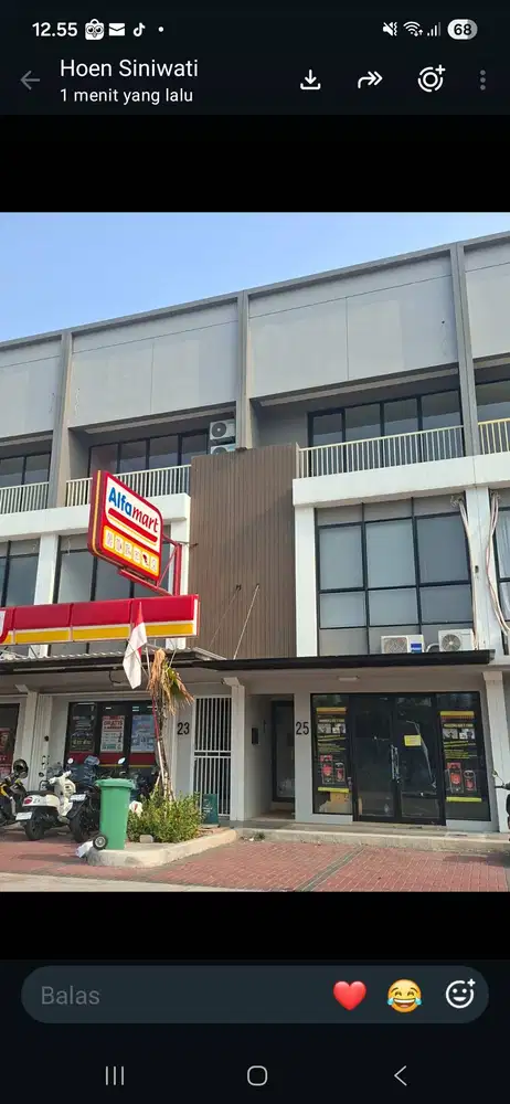 Disewakan Ruko untuk kantor