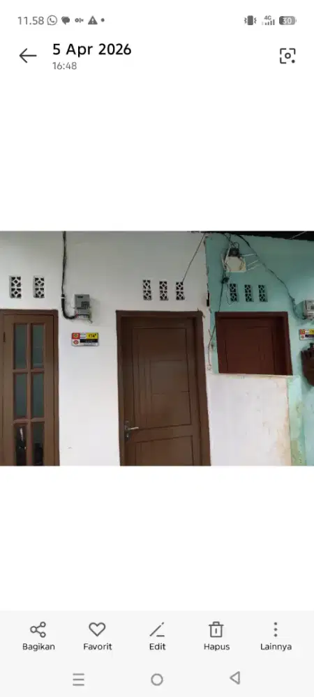 Dijual Rumah Kontrakan Murah