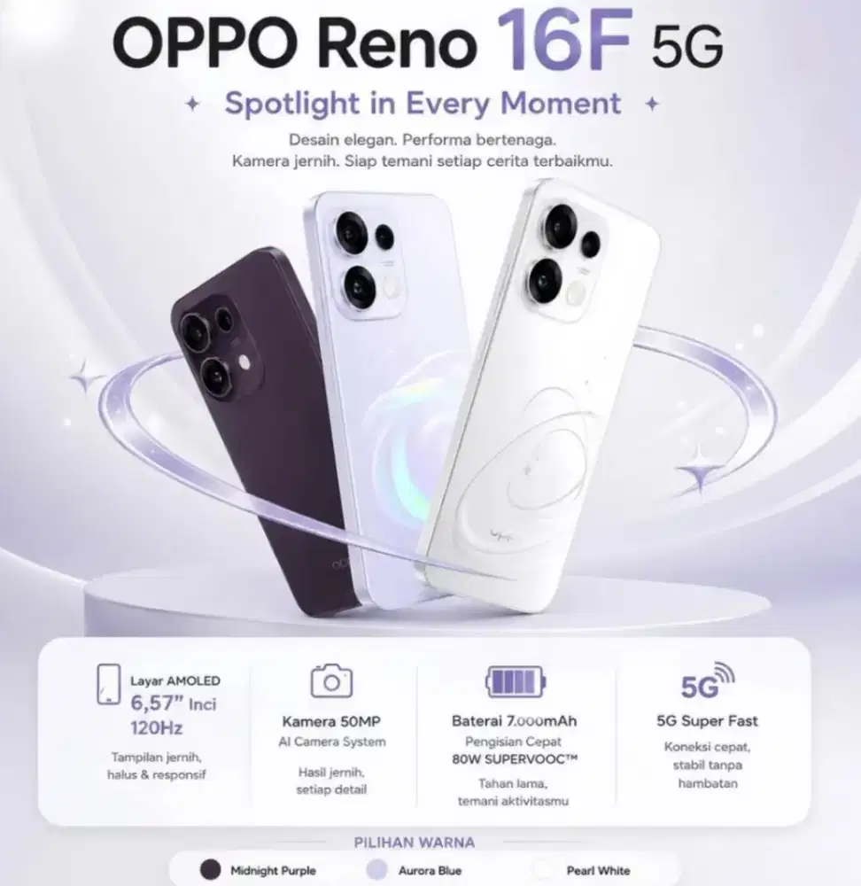Promo Oppo Reno 16 series bisa Kredit & Tuker tambah