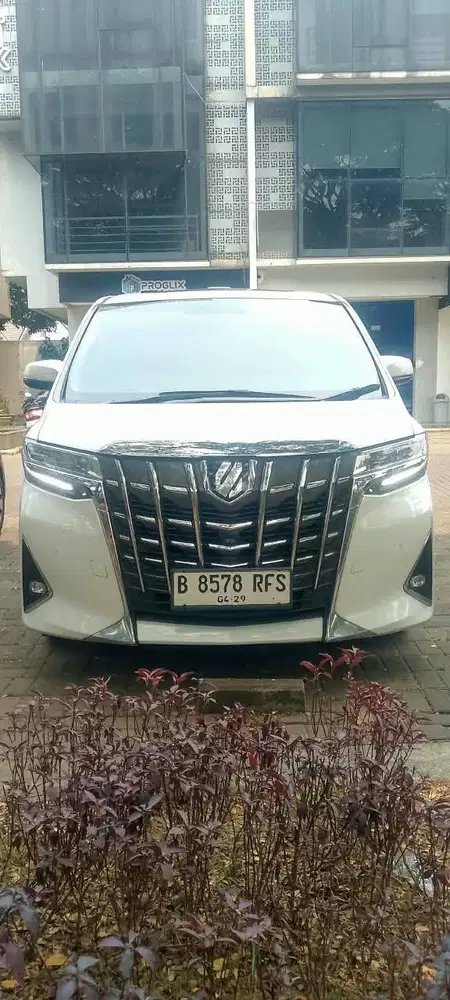 TOYOTA ALPHARD G ATPM 2018 putih bu alphard direct owner 2017/2019