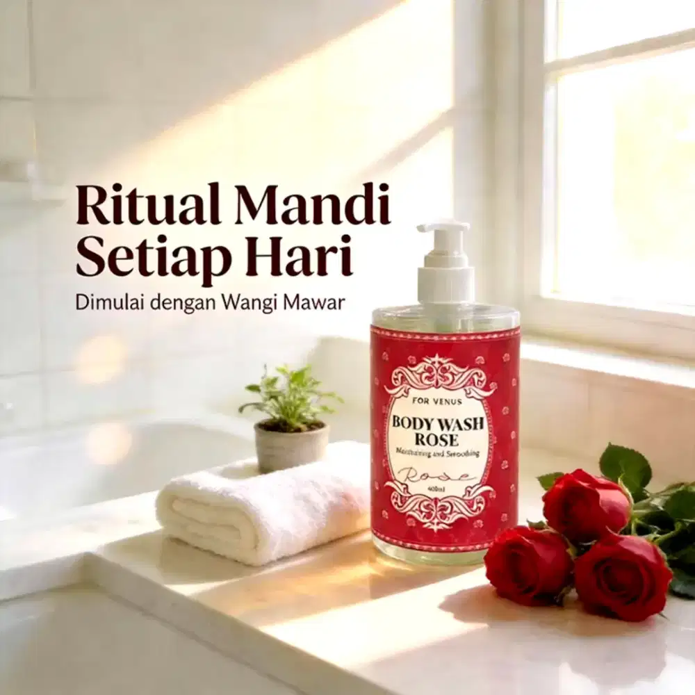 Body wash Rose For Venus sabun mandi cair
