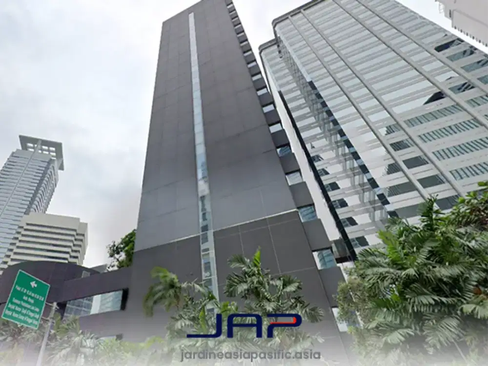 Kantor di Mid Plaza 1 Luas 250 sqm Bare Area Sudirman Dekat MRT