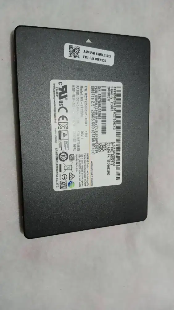 SSD 256gb samsung