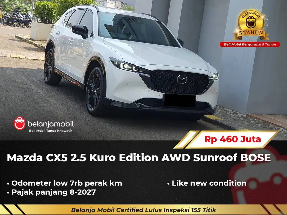 [GARANSI 5THN AWD KM 7RB] Mazda CX5 CX 5 CX-5 2.5 Kuro 2023/2024/2025