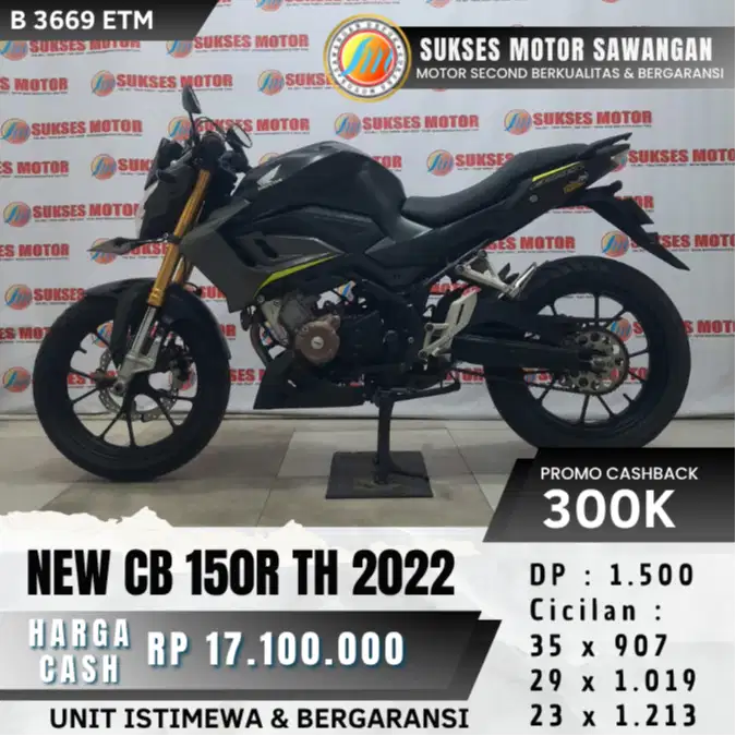 HONDA NEW CB 150R STREETFIRE TH 2022 CB 150 R CB150 BISA CASH KREDIT
