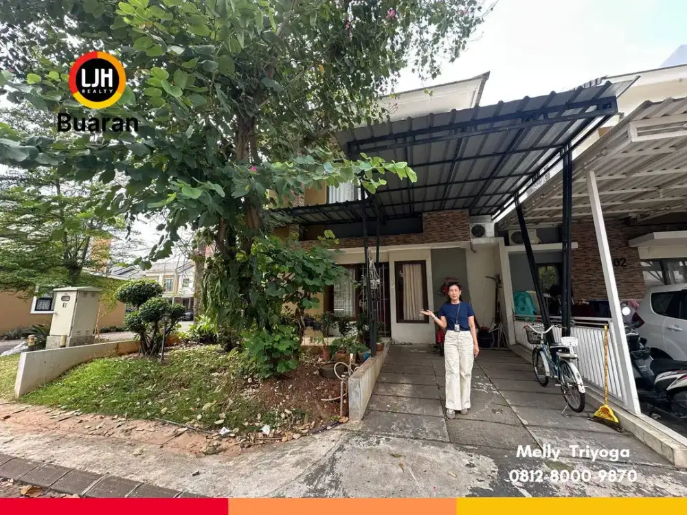 Dijual Rumah Asri Cluster Premier Serenity Bekasi Timur