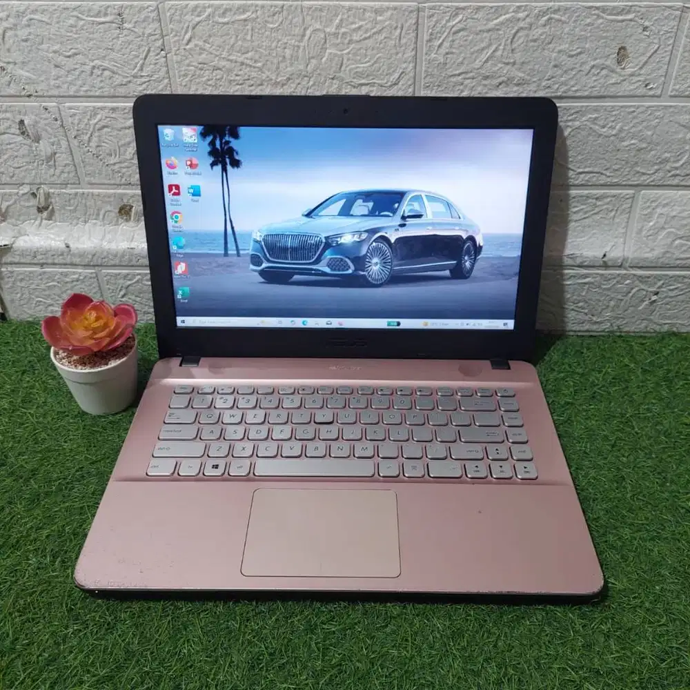 ASUS X441M ROSEGOLD INTEL CELERON N4000 RAM 4GB SSD 128GB